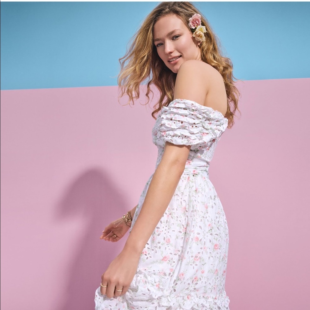 LoveShackFancy x Target Clementine Eyelet dress